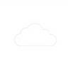 Icône cloud rouge - Stockage Freebox Pro