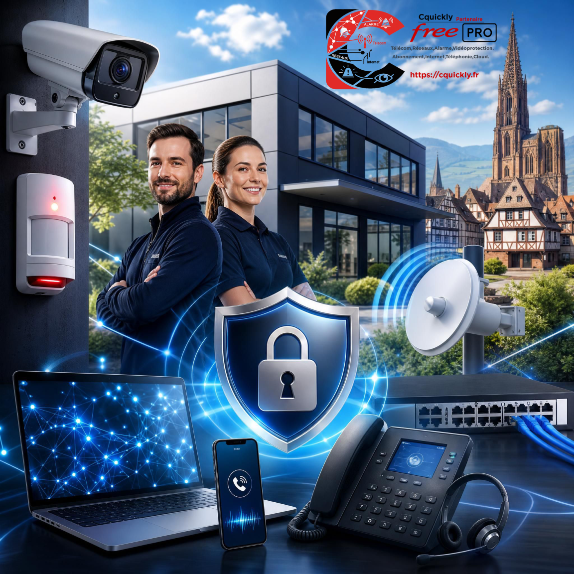 Espace Client Free Pro - Interface de gestion des services d'entreprise